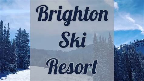 brighton resort chanel youtube|Utah's First Next.